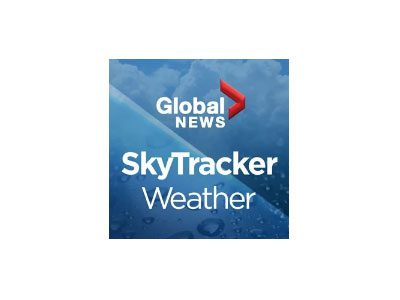 Global News Skytracker - Weather news and user generated content. You can submit photos and video and share content via email and Twitter and Facebook. Also get the  latest regional, national and international weather-related news.	Highest resolution satellite cloud imagery available. 	Fully integrated GPS for current location awareness!