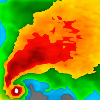 Weather Radar – Severe Weather Alerts & Forecast - LIMITED TIME SALE! - 50% OFF! - DOWNLOAD NOW! Optimized for iOS 10!Now on your Apple Watch! Weather Radar is a powerful yet easy-to-use weather station right on your device. Real-time animated weather radar images on a highly interactive map enhanced with accurate weather info for your exact location won’t let bad weather take you by surprise!Core Functionality:* Radar and Satellite overlays show real-time rain, snow, mixed precipitation, and cloud cover in high resolution and vivid colors.* Rain map provides rain forecast for the range of next 24 hours right on the terrain map.* Snow depth map. Get local and global view of current snow layer. * Detailed Weather info for any location includes current conditions, 24-hour and 7-day forecasts, plus active alerts for practically any location in the USA.* Hurricane Tracker displays past and current positions of tropical storms along with their forecasted path.Features:- Notification Center Widget. Get access to the current temperature, today’s Min and Max, weather forecast for the coming hours, with a single swipe- Tropical storms & hurricane tracks with forecast right on the map- Choose the number of frames, animation speed, set opacity for radar and satellite overlays- Easy location search. Search by name, or just long tap any spot on the map to get detailed weather for it- Bookmarks. Quickly switch between your favorite spots to see the weather there- Background maps: standard, hybrid, satellite- Precise weather data from the nearest weather station- 24-hour and 7-day weather forecast for any location you choose- Current and \